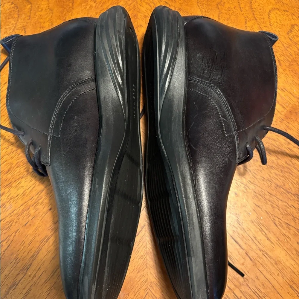 Cole Haan GrandEvolution Black Leather Chukka Boots Men’s Size 10M C26302
